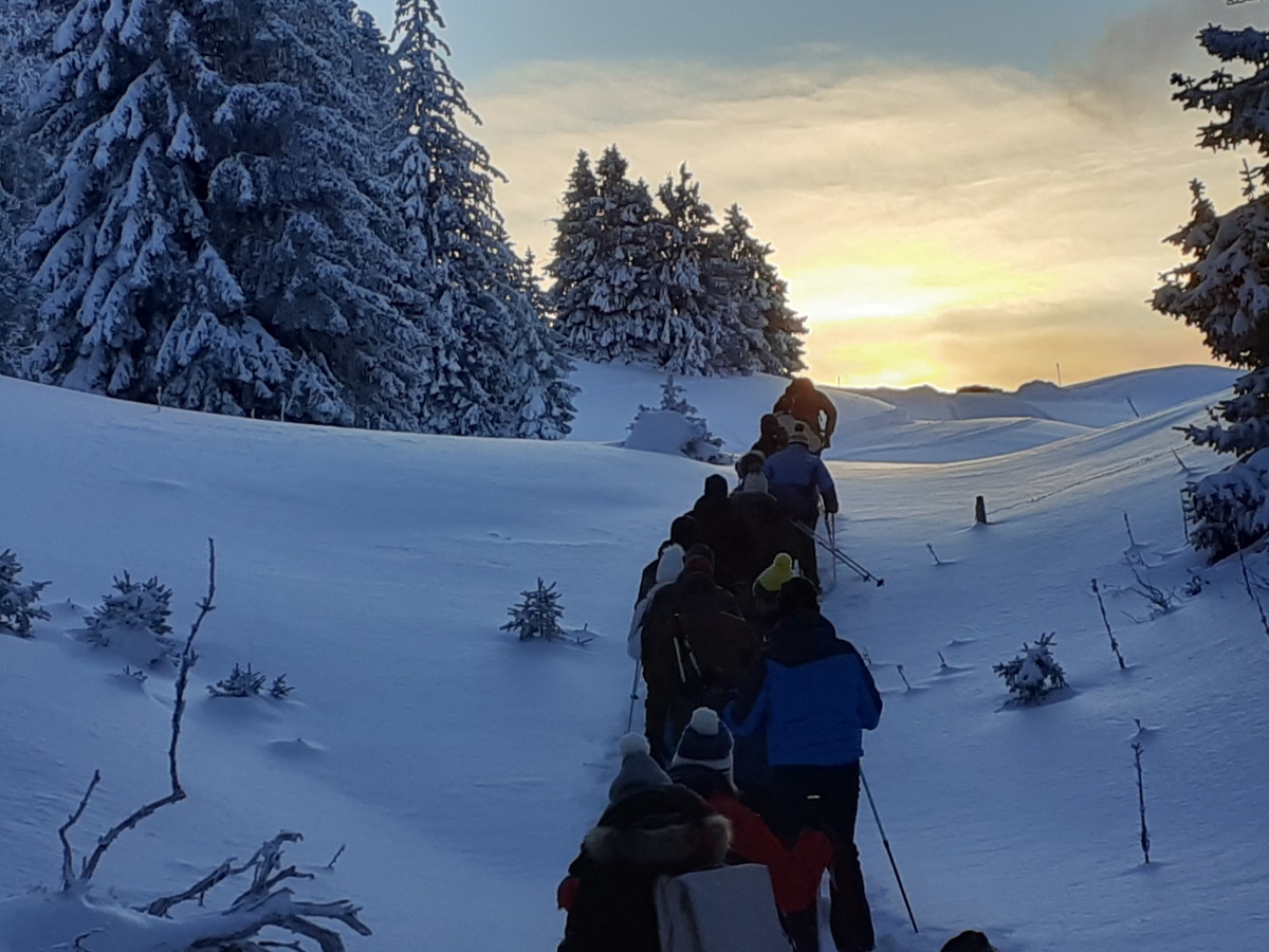 sortie nocturne raquettes  Annecy